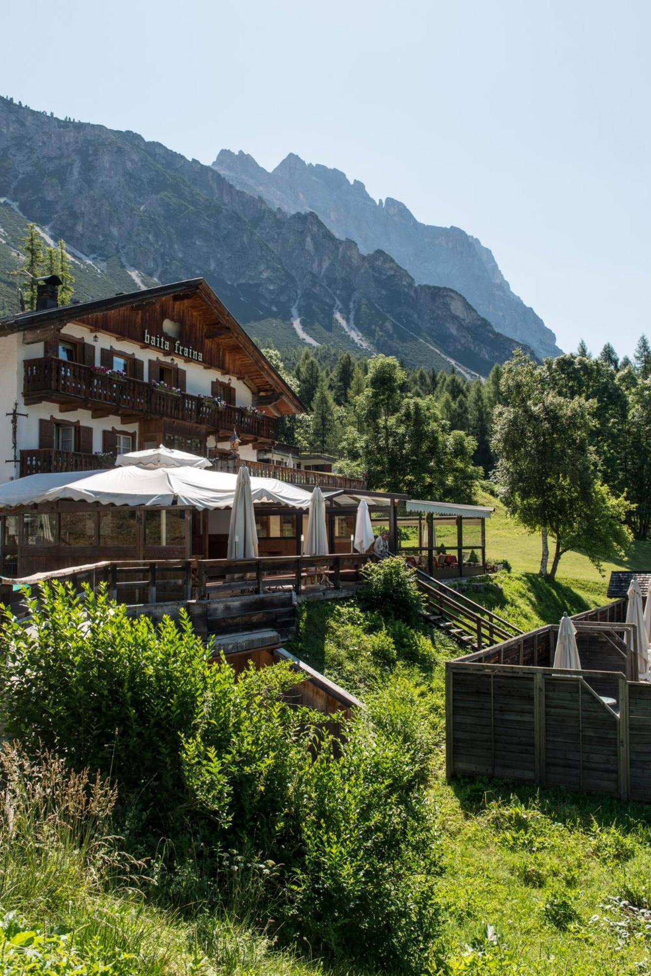 Baita Fraina Cortina d'Ampezzo Bagian luar foto