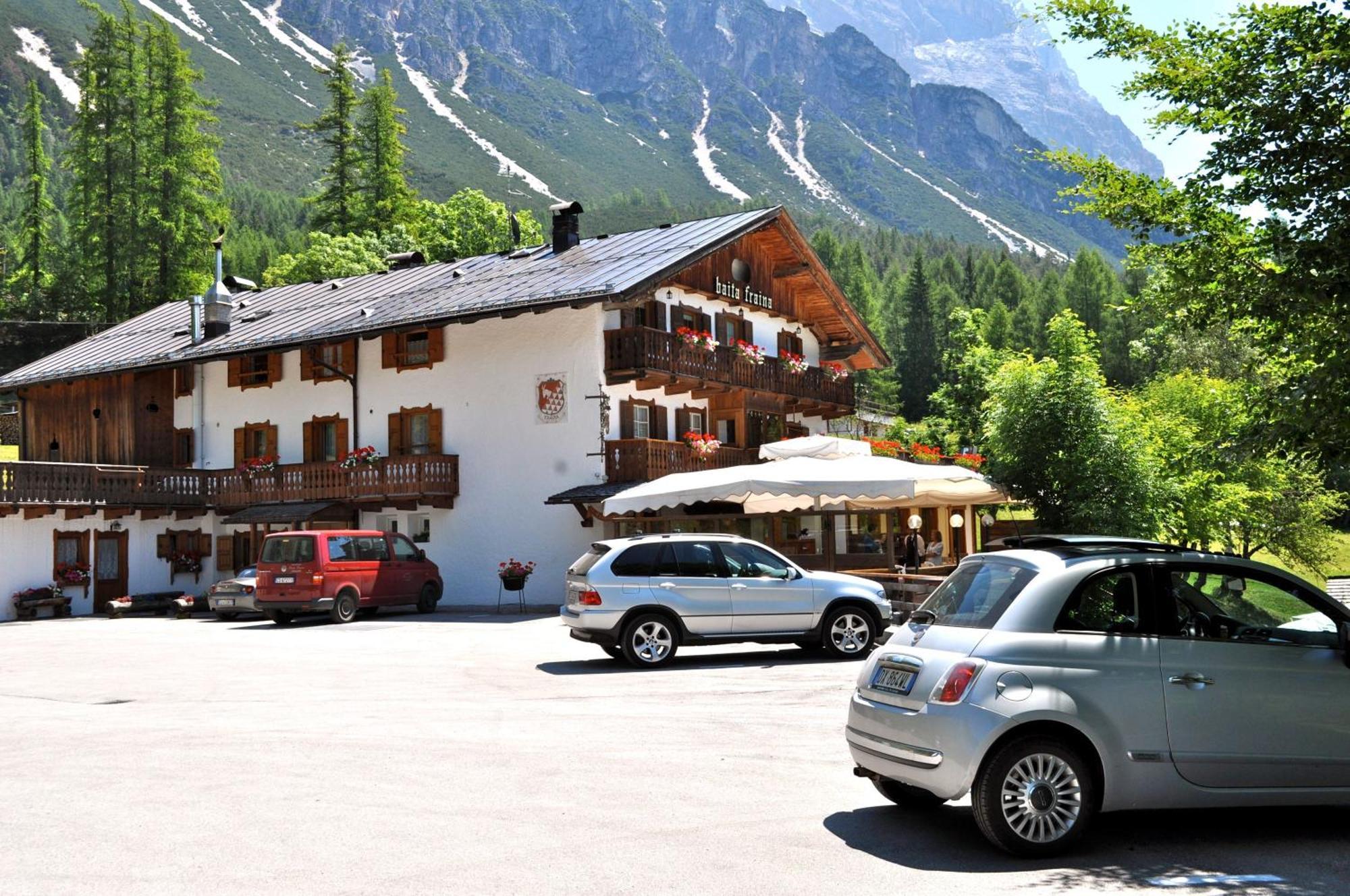 Baita Fraina Cortina d'Ampezzo Bagian luar foto