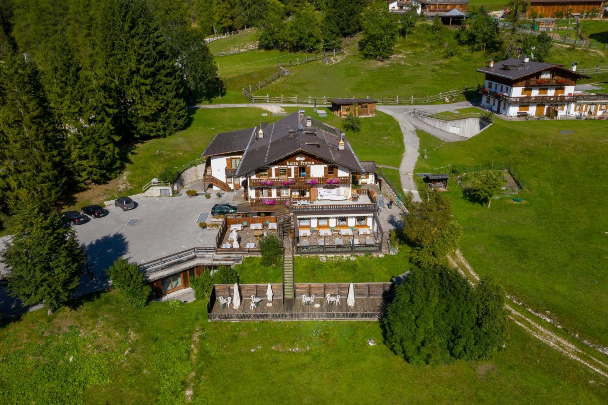 Baita Fraina Cortina d'Ampezzo Bagian luar foto