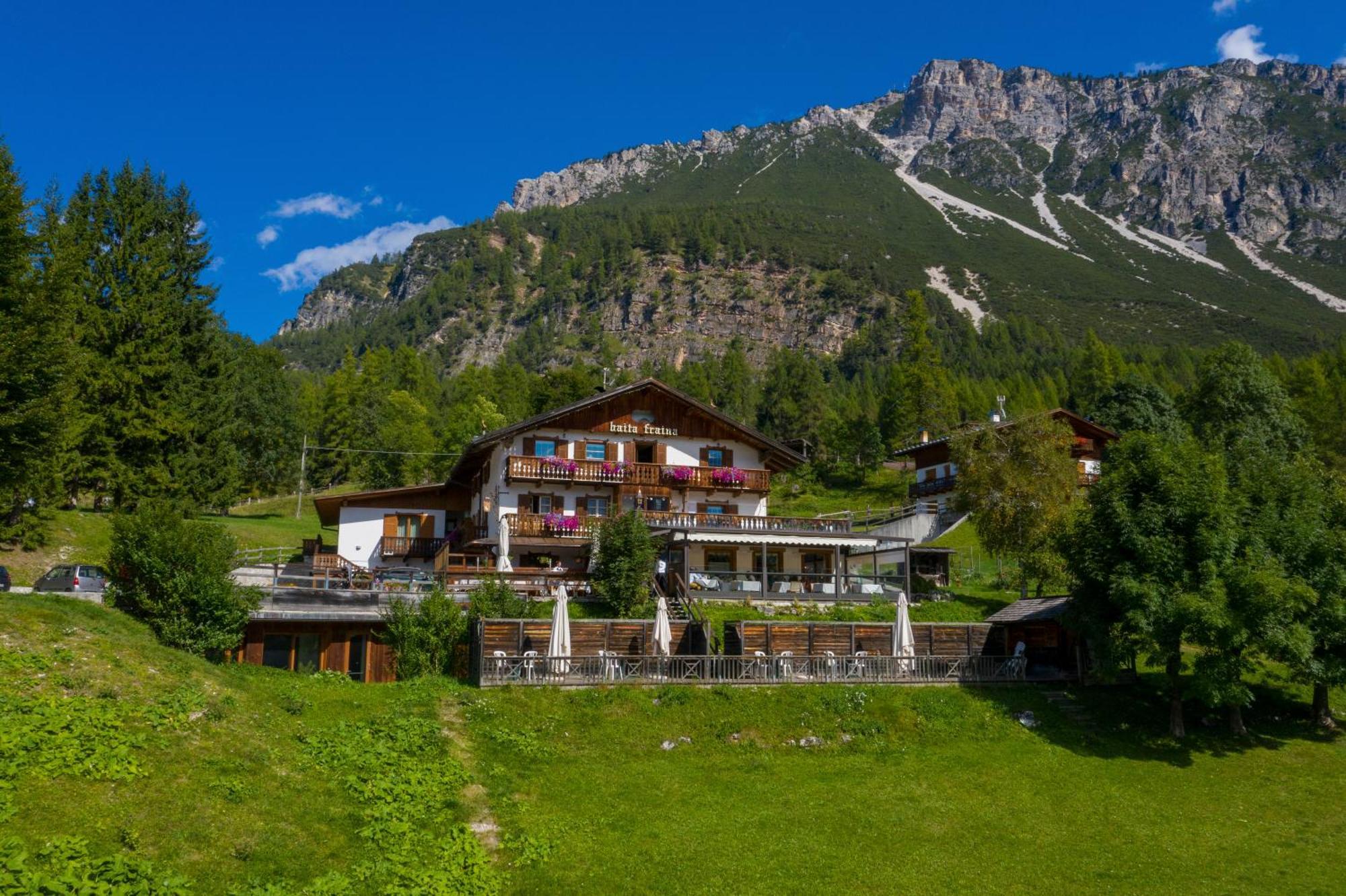 Baita Fraina Cortina d'Ampezzo Bagian luar foto